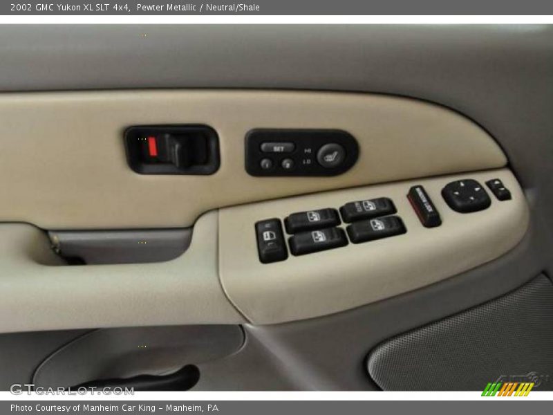 Pewter Metallic / Neutral/Shale 2002 GMC Yukon XL SLT 4x4