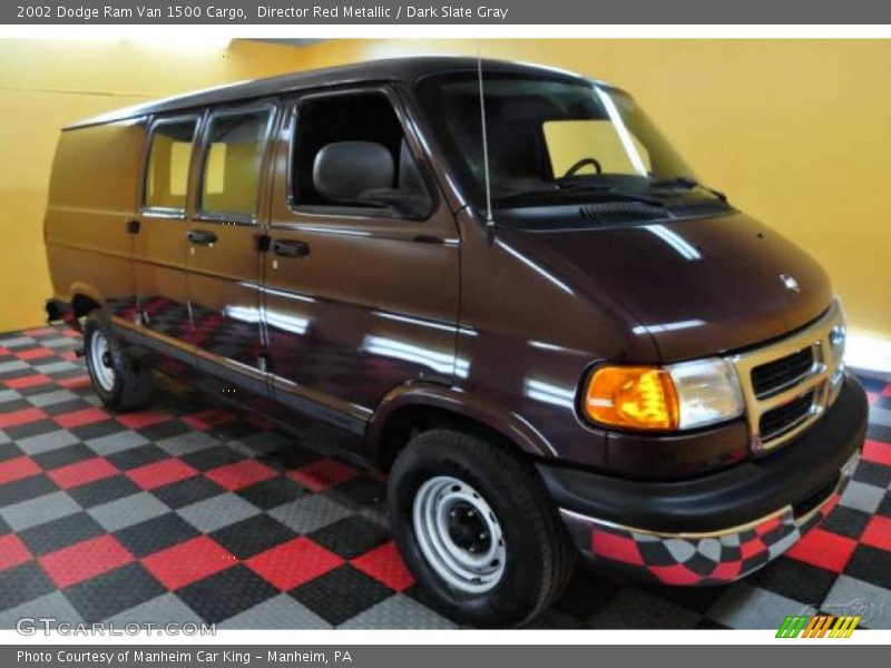 Director Red Metallic / Dark Slate Gray 2002 Dodge Ram Van 1500 Cargo