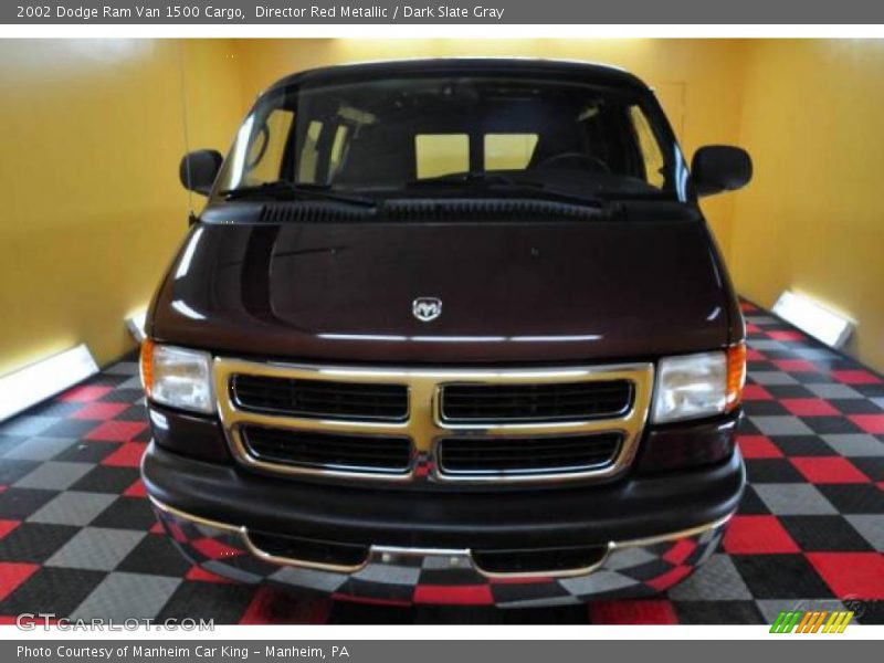 Director Red Metallic / Dark Slate Gray 2002 Dodge Ram Van 1500 Cargo