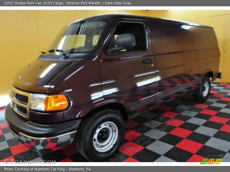 Director Red Metallic / Dark Slate Gray 2002 Dodge Ram Van 1500 Cargo