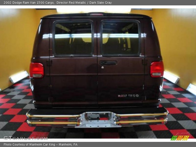 Director Red Metallic / Dark Slate Gray 2002 Dodge Ram Van 1500 Cargo