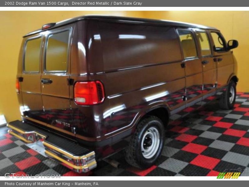 Director Red Metallic / Dark Slate Gray 2002 Dodge Ram Van 1500 Cargo