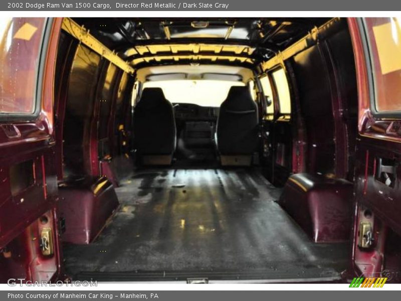 Director Red Metallic / Dark Slate Gray 2002 Dodge Ram Van 1500 Cargo