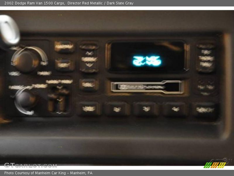 Director Red Metallic / Dark Slate Gray 2002 Dodge Ram Van 1500 Cargo