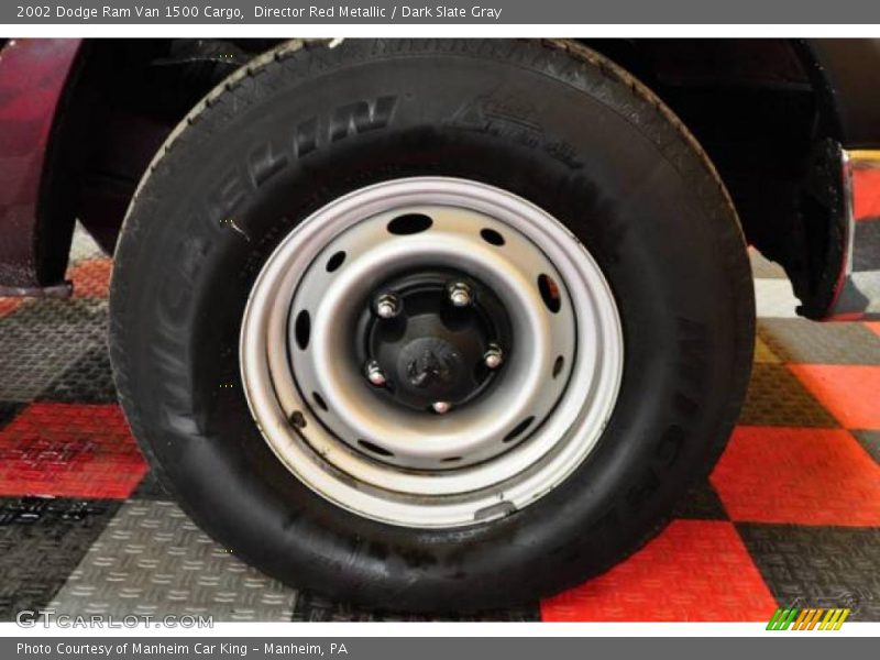 Director Red Metallic / Dark Slate Gray 2002 Dodge Ram Van 1500 Cargo
