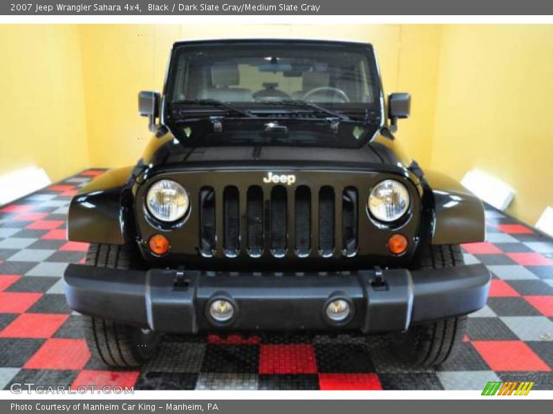 Black / Dark Slate Gray/Medium Slate Gray 2007 Jeep Wrangler Sahara 4x4