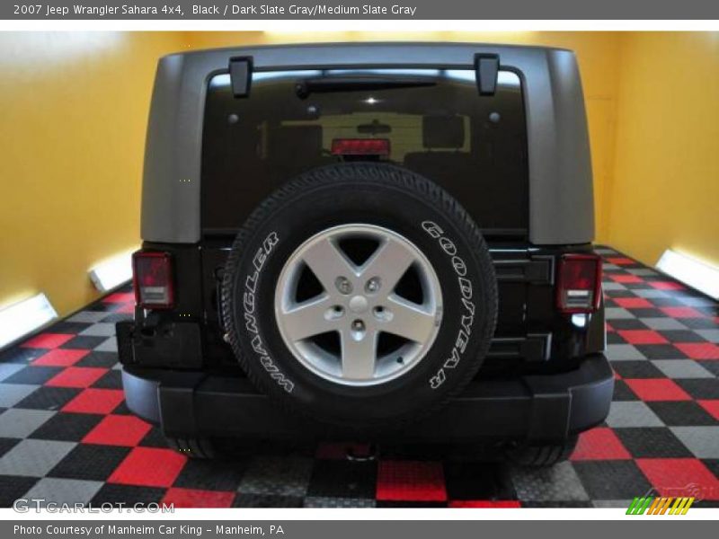 Black / Dark Slate Gray/Medium Slate Gray 2007 Jeep Wrangler Sahara 4x4
