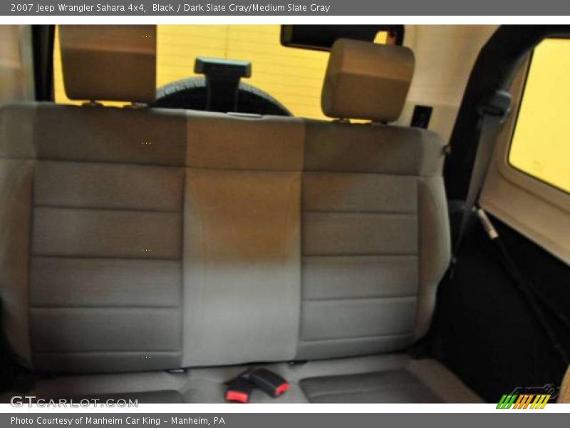 Black / Dark Slate Gray/Medium Slate Gray 2007 Jeep Wrangler Sahara 4x4