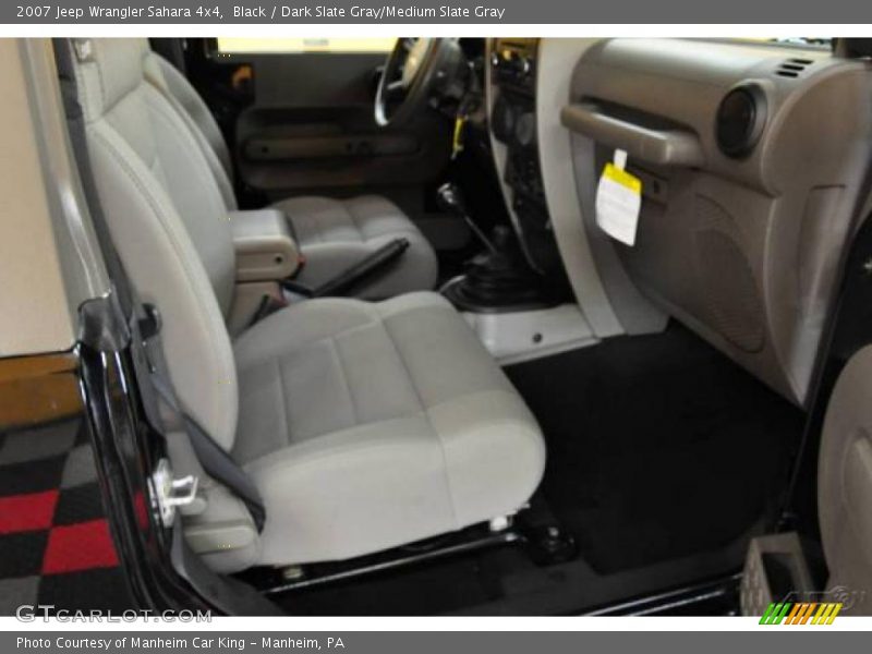 Black / Dark Slate Gray/Medium Slate Gray 2007 Jeep Wrangler Sahara 4x4