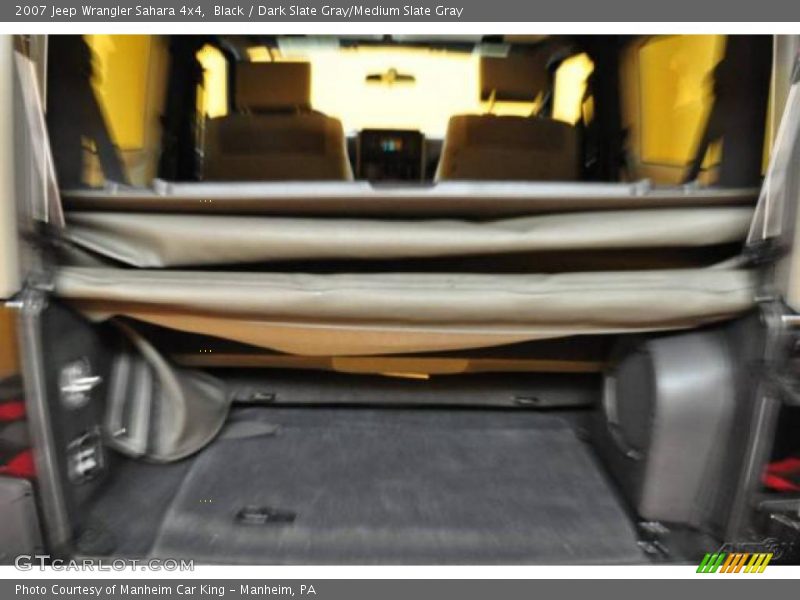 Black / Dark Slate Gray/Medium Slate Gray 2007 Jeep Wrangler Sahara 4x4