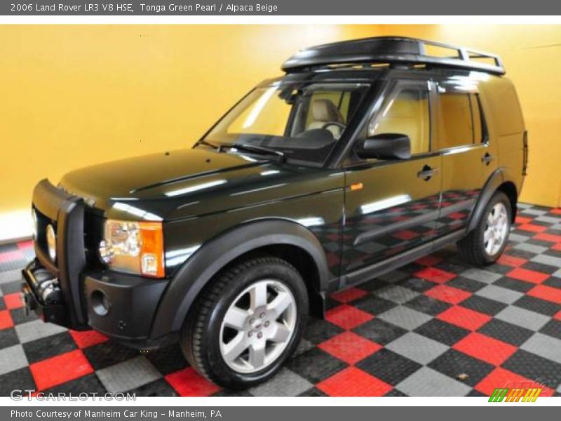 Tonga Green Pearl / Alpaca Beige 2006 Land Rover LR3 V8 HSE