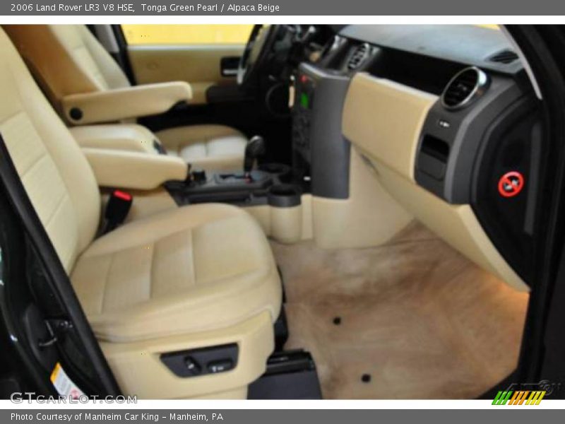 Tonga Green Pearl / Alpaca Beige 2006 Land Rover LR3 V8 HSE