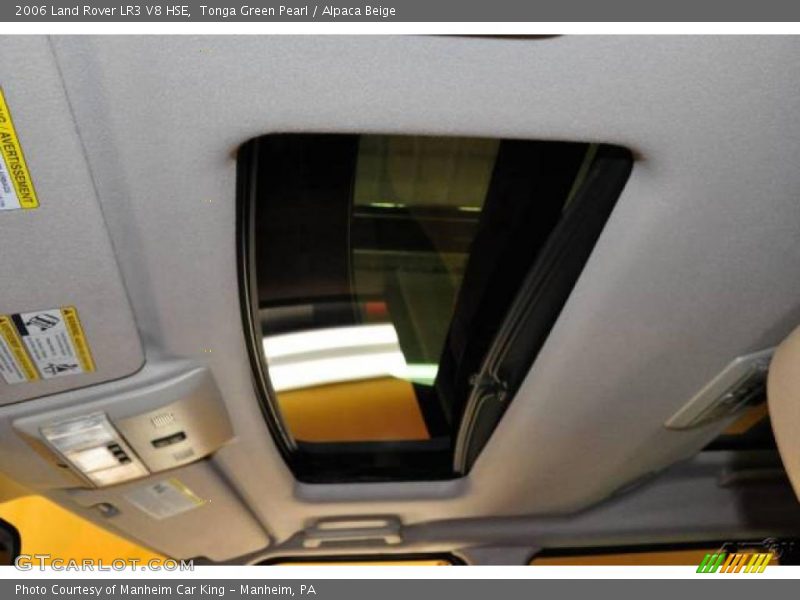 Tonga Green Pearl / Alpaca Beige 2006 Land Rover LR3 V8 HSE