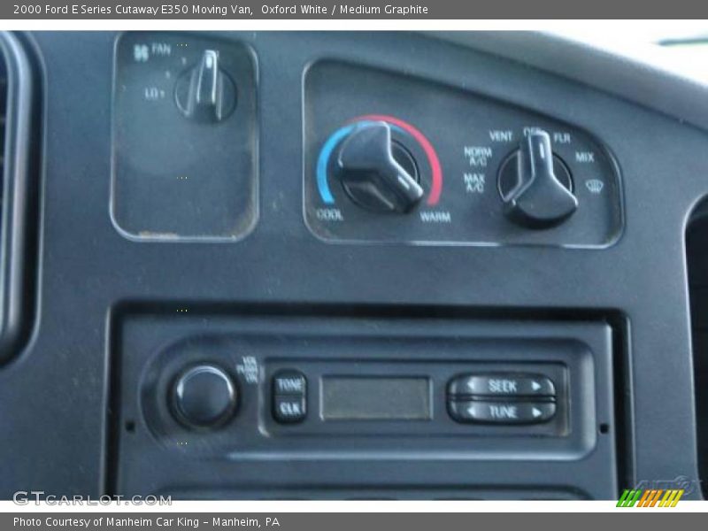 Oxford White / Medium Graphite 2000 Ford E Series Cutaway E350 Moving Van