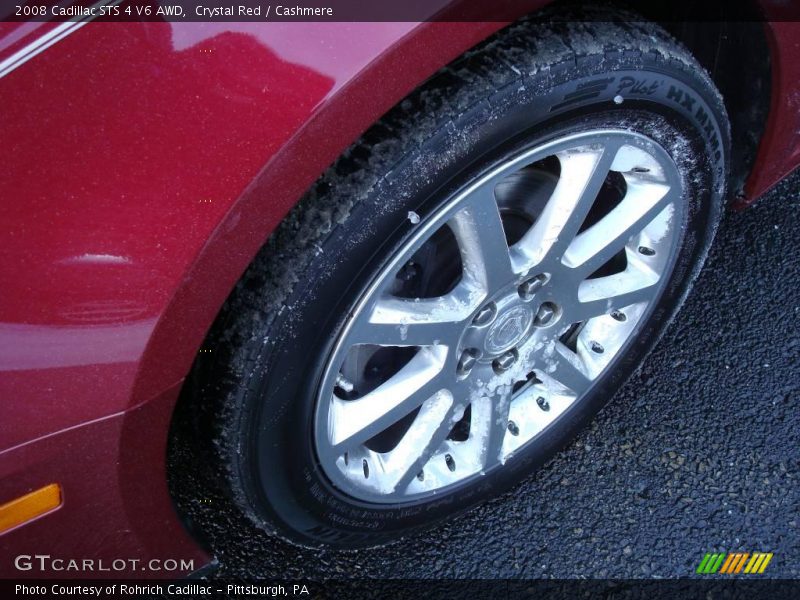 Crystal Red / Cashmere 2008 Cadillac STS 4 V6 AWD