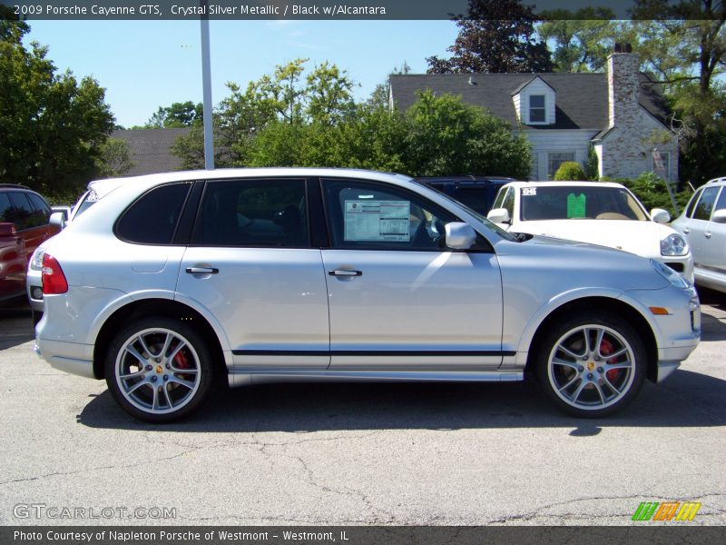 Crystal Silver Metallic / Black w/Alcantara 2009 Porsche Cayenne GTS