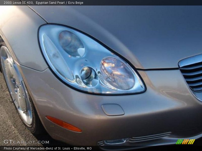 Egyptian Sand Pearl / Ecru Beige 2003 Lexus SC 430
