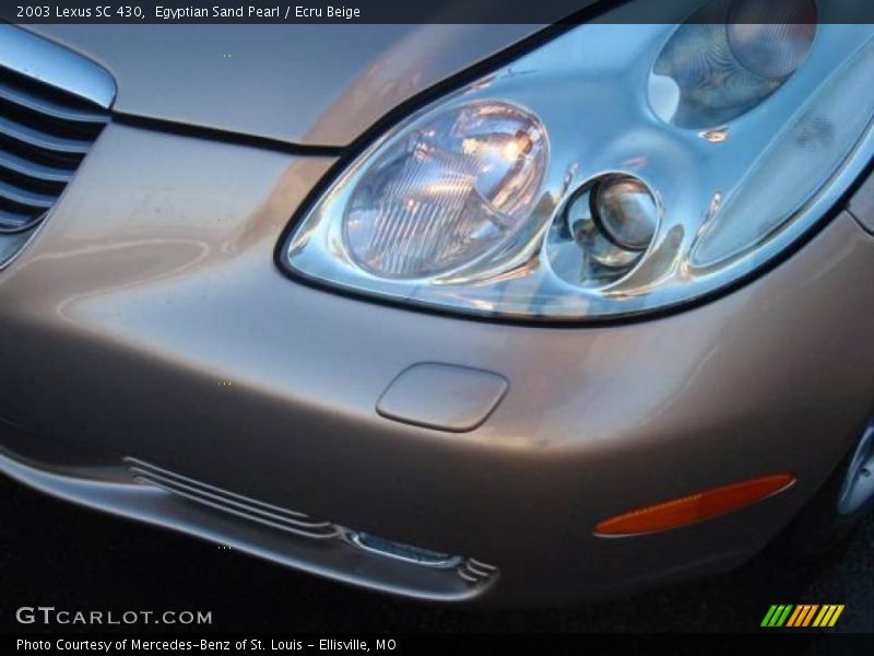 Egyptian Sand Pearl / Ecru Beige 2003 Lexus SC 430