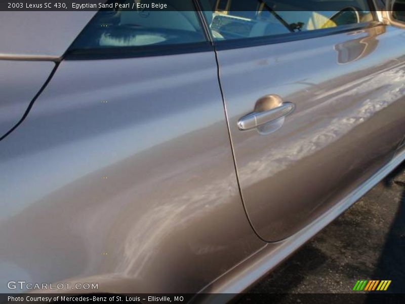 Egyptian Sand Pearl / Ecru Beige 2003 Lexus SC 430