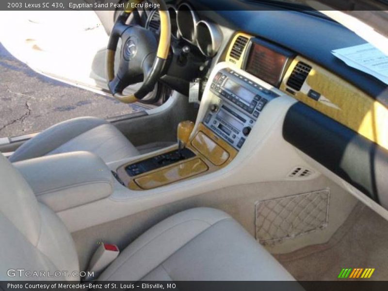 Egyptian Sand Pearl / Ecru Beige 2003 Lexus SC 430