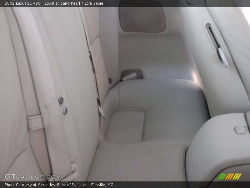 Egyptian Sand Pearl / Ecru Beige 2003 Lexus SC 430