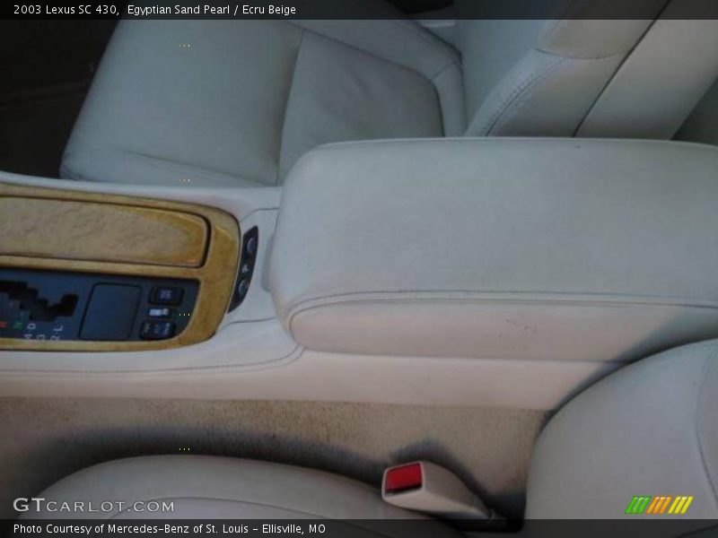 Egyptian Sand Pearl / Ecru Beige 2003 Lexus SC 430