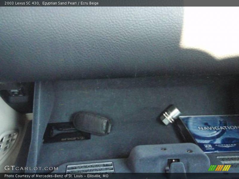 Egyptian Sand Pearl / Ecru Beige 2003 Lexus SC 430