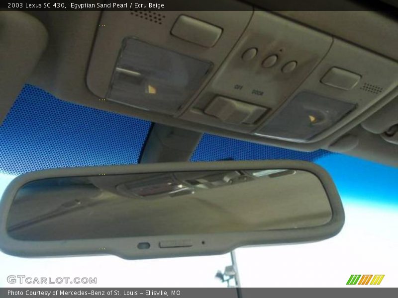 Egyptian Sand Pearl / Ecru Beige 2003 Lexus SC 430