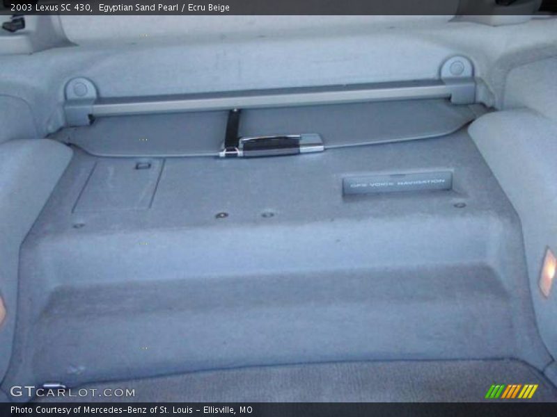 Egyptian Sand Pearl / Ecru Beige 2003 Lexus SC 430