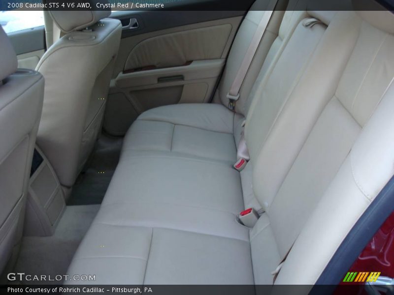 Crystal Red / Cashmere 2008 Cadillac STS 4 V6 AWD