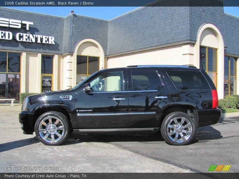 Black Raven / Ebony 2008 Cadillac Escalade AWD