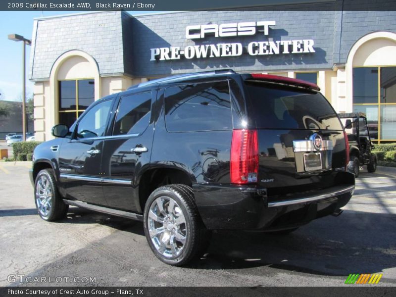Black Raven / Ebony 2008 Cadillac Escalade AWD