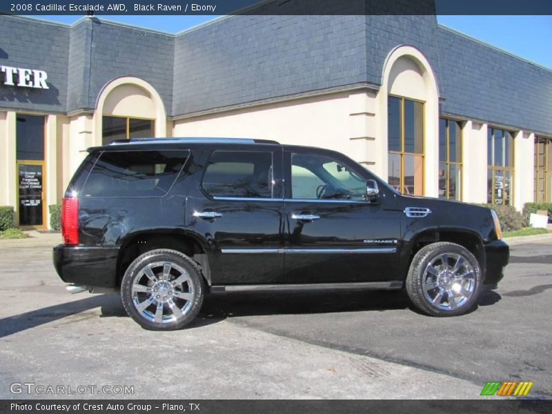 Black Raven / Ebony 2008 Cadillac Escalade AWD
