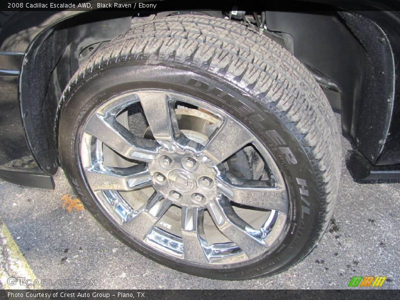 Black Raven / Ebony 2008 Cadillac Escalade AWD