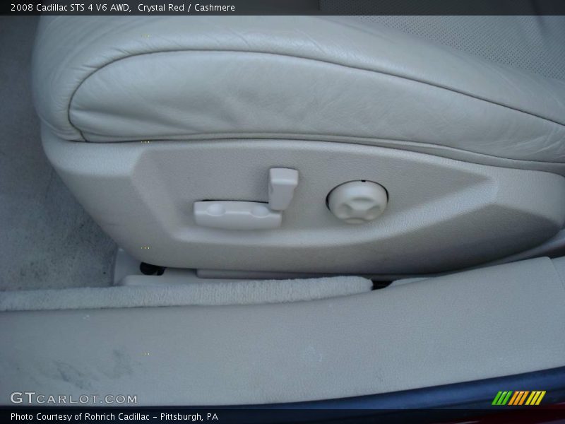Crystal Red / Cashmere 2008 Cadillac STS 4 V6 AWD