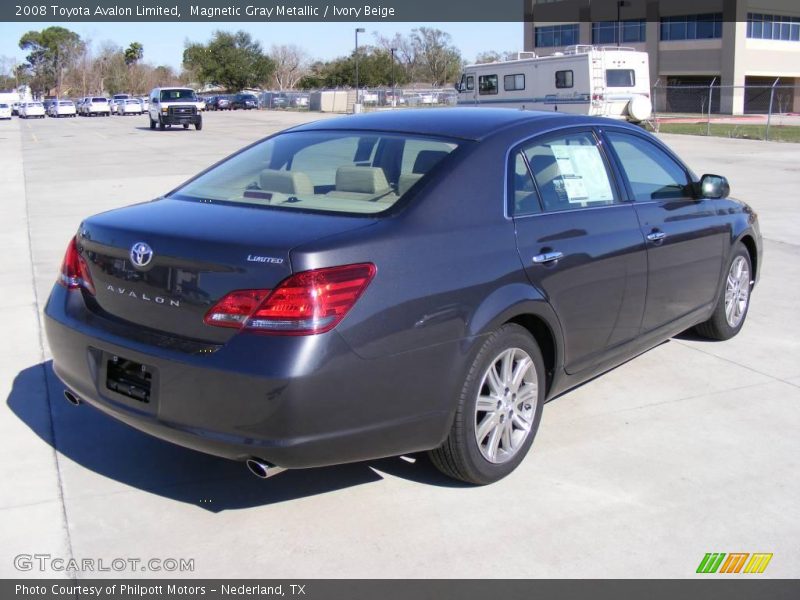 Magnetic Gray Metallic / Ivory Beige 2008 Toyota Avalon Limited