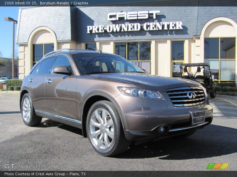 Beryllium Metallic / Graphite 2006 Infiniti FX 35