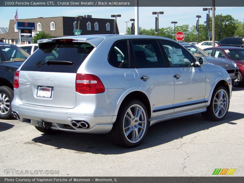 Crystal Silver Metallic / Black w/Alcantara 2009 Porsche Cayenne GTS