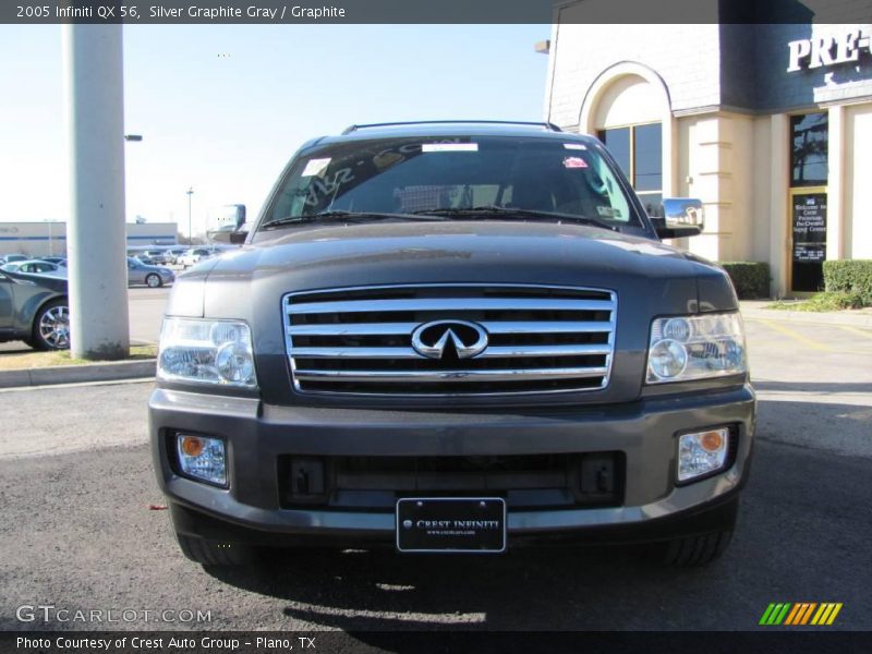 Silver Graphite Gray / Graphite 2005 Infiniti QX 56