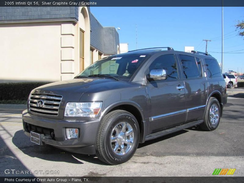 Silver Graphite Gray / Graphite 2005 Infiniti QX 56