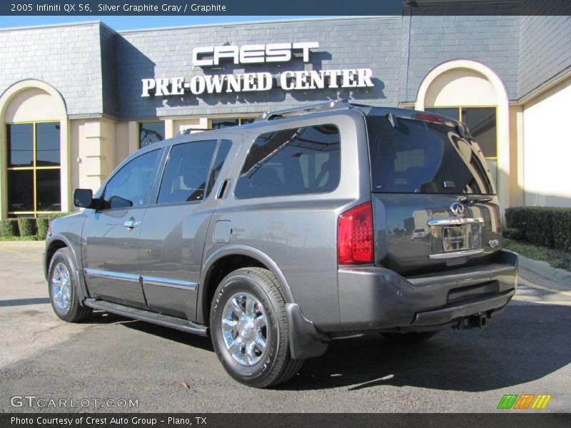 Silver Graphite Gray / Graphite 2005 Infiniti QX 56