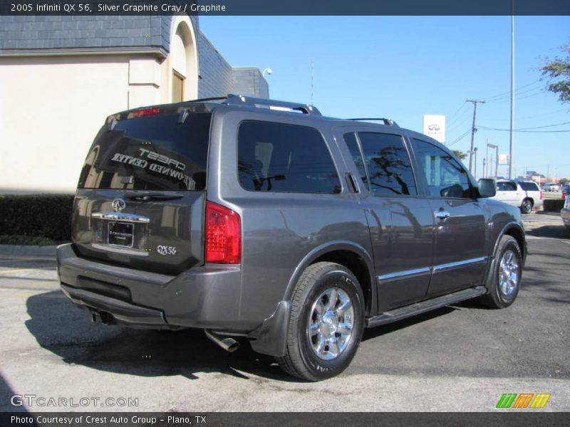 Silver Graphite Gray / Graphite 2005 Infiniti QX 56