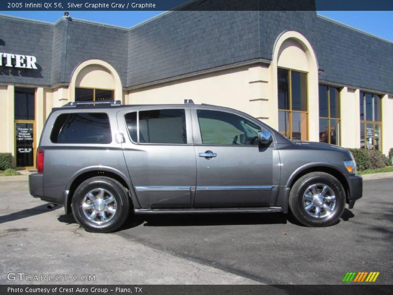 Silver Graphite Gray / Graphite 2005 Infiniti QX 56