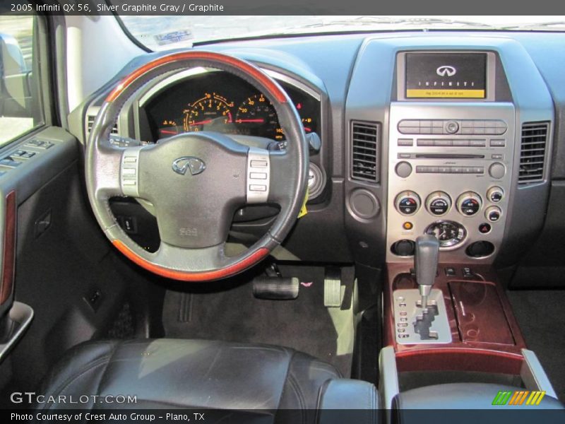 Silver Graphite Gray / Graphite 2005 Infiniti QX 56
