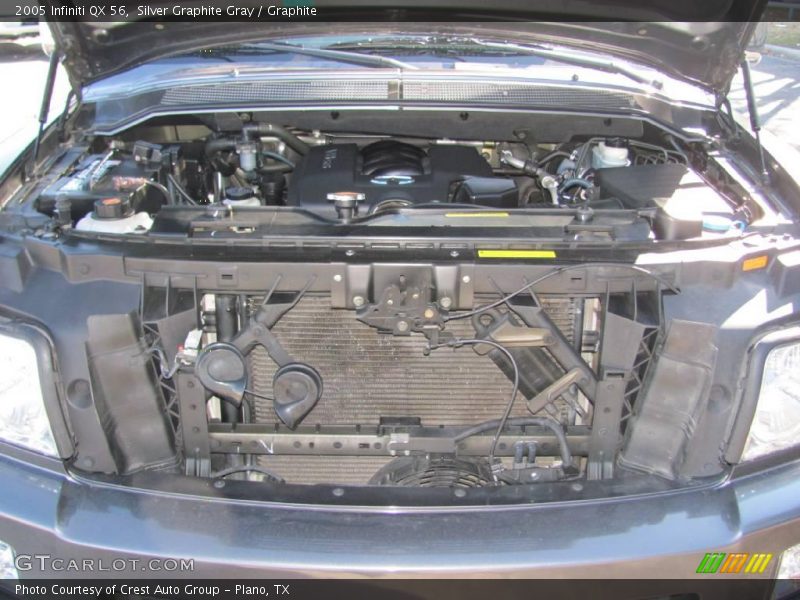 Silver Graphite Gray / Graphite 2005 Infiniti QX 56