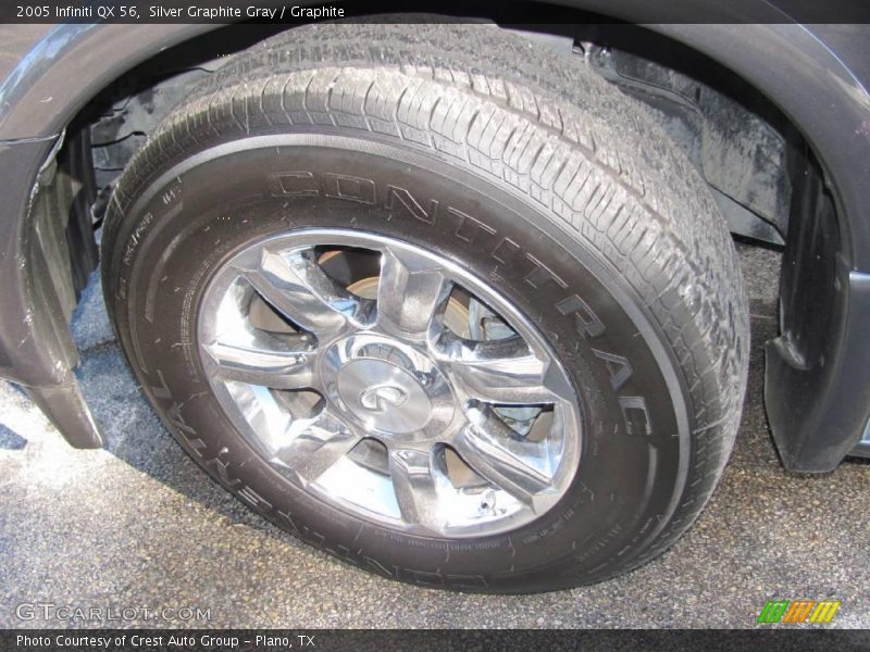 Silver Graphite Gray / Graphite 2005 Infiniti QX 56