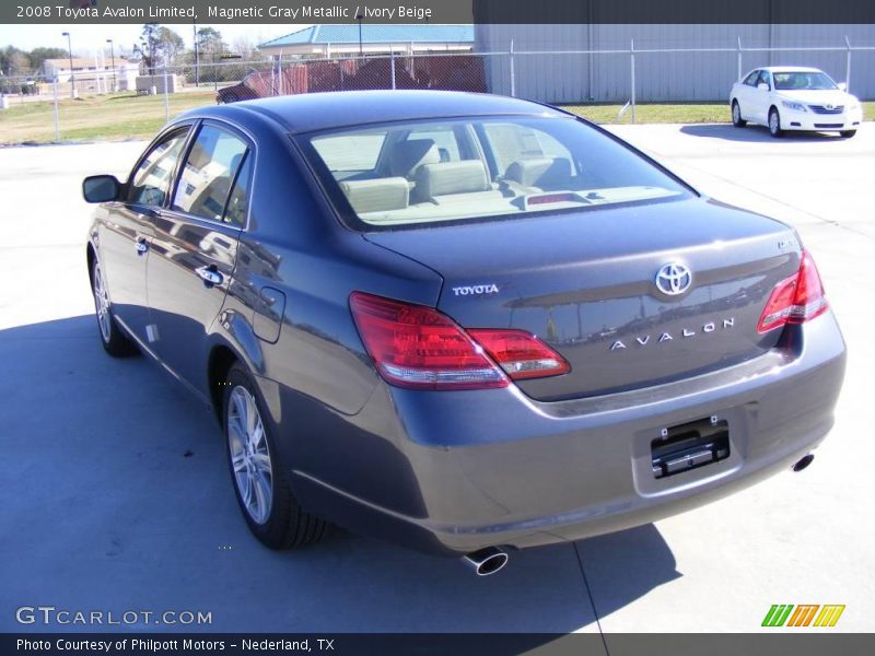 Magnetic Gray Metallic / Ivory Beige 2008 Toyota Avalon Limited