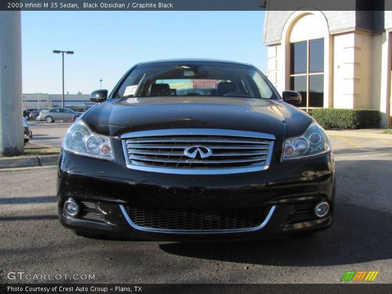 Black Obsidian / Graphite Black 2009 Infiniti M 35 Sedan