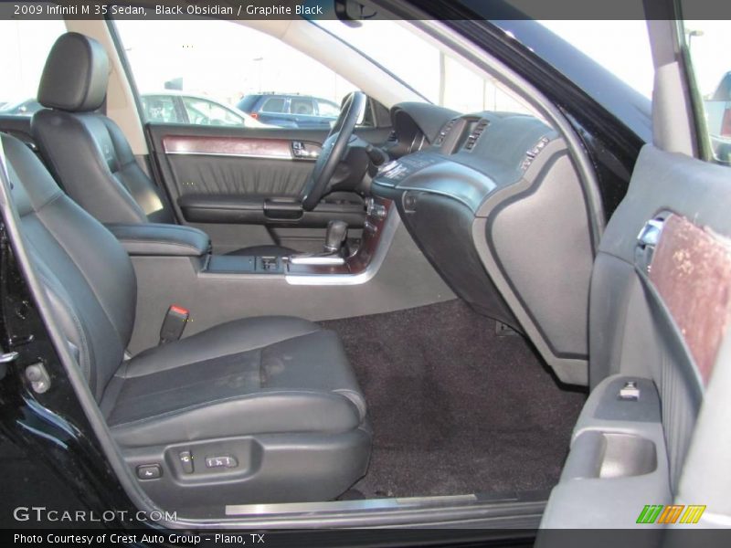 Black Obsidian / Graphite Black 2009 Infiniti M 35 Sedan