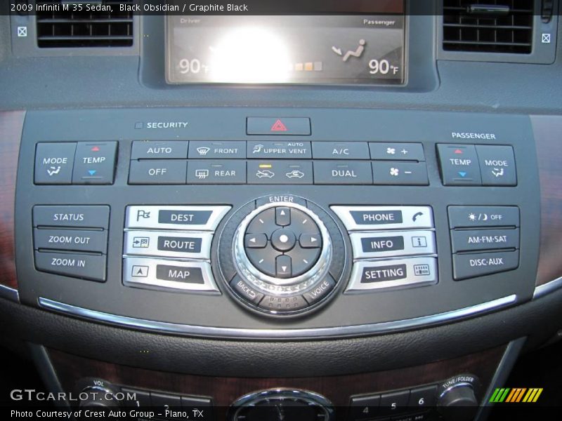 Black Obsidian / Graphite Black 2009 Infiniti M 35 Sedan